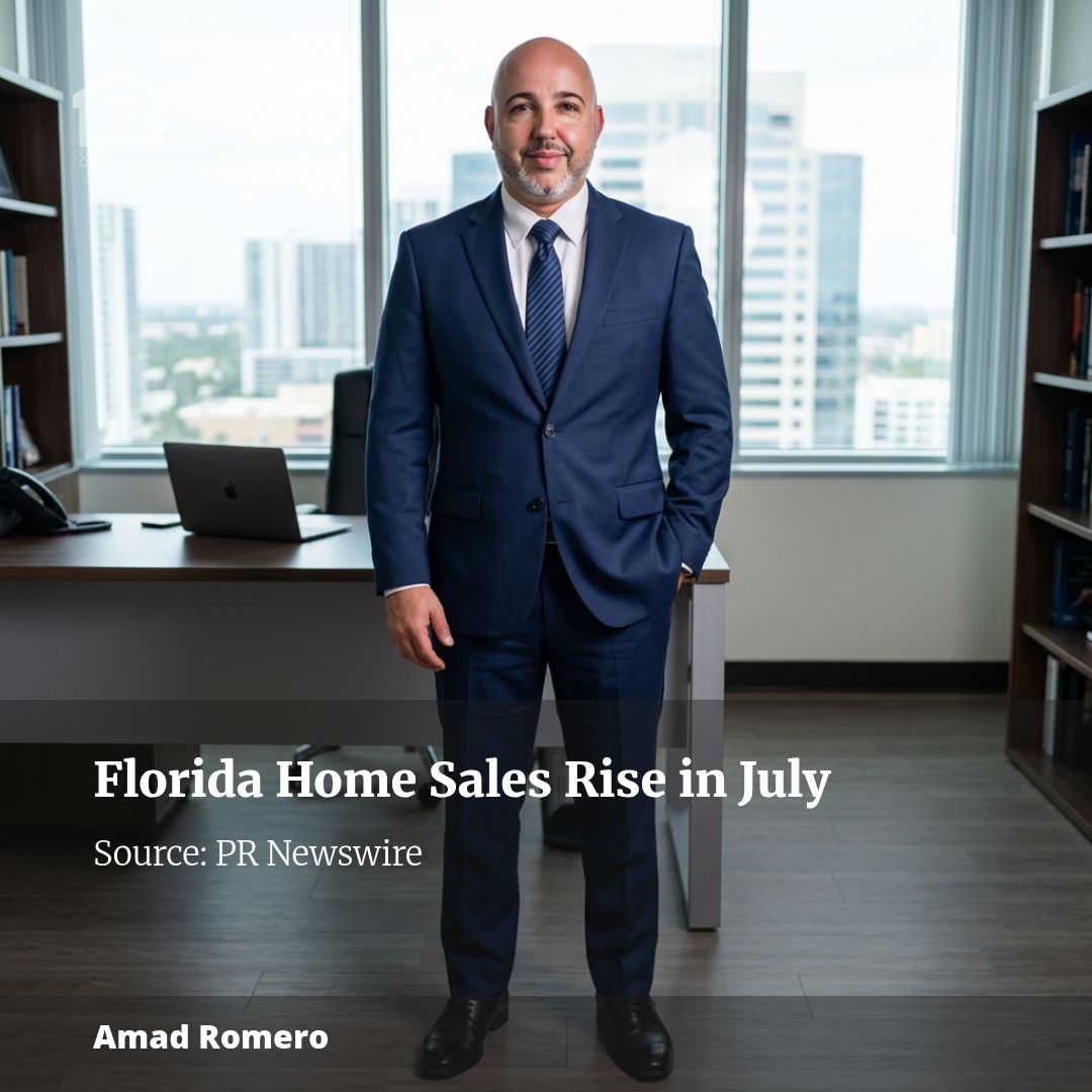 Fla.’s Housing Market: Closed Sales and New Pending Sales Rise in July