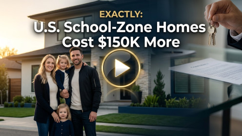 U.S. School-Zone Homes Cost $150K More